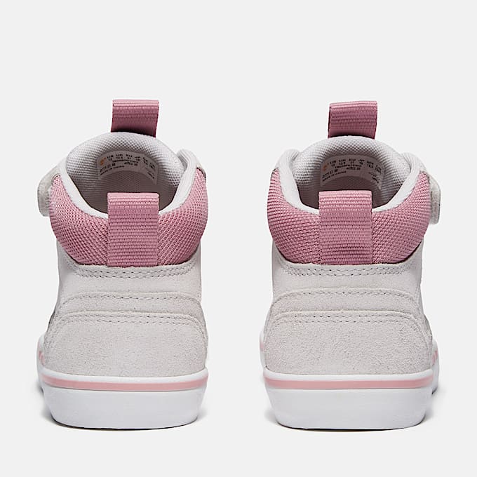 Stone Jump Mid Trainer for Junior in Light Grey TBL Grey ALT5