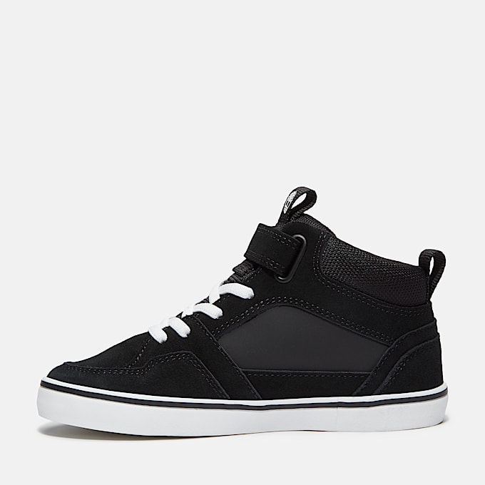 Baskets mi-hautes Stone Jump pour junior en Noir