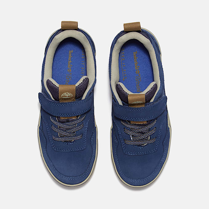 Basket Stone Jump pour junior en Bleu Foncé