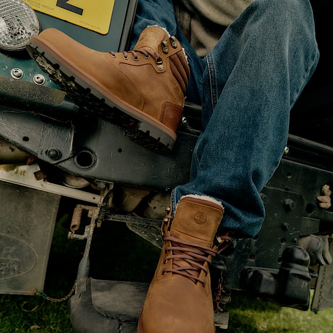 Wasserdichter Britton Road Boot mit warmem Futter für Herren in Braun