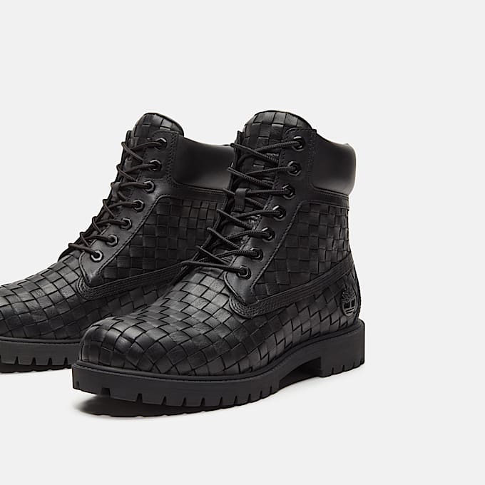 Timberland Premium 6Inch Boot fr Herren in Schwarz TBL Schwarz ALT8