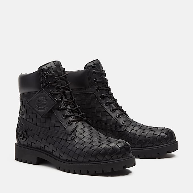 Timberland Premium 6Inch Boot fr Herren in Schwarz TBL Schwarz ALT4