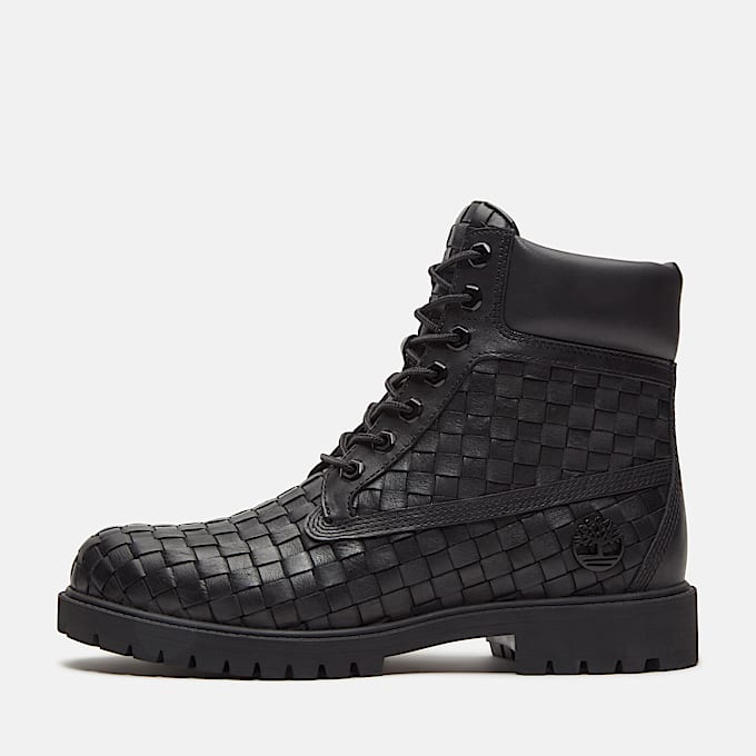 Premium Timberland 6Inch Boot for Men in Black TBL Black ALT10