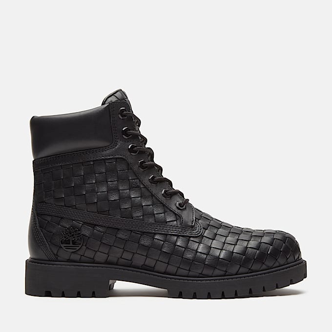 Timberland Premium 6Inch Boot fr Herren in Schwarz TBL Schwarz HERO