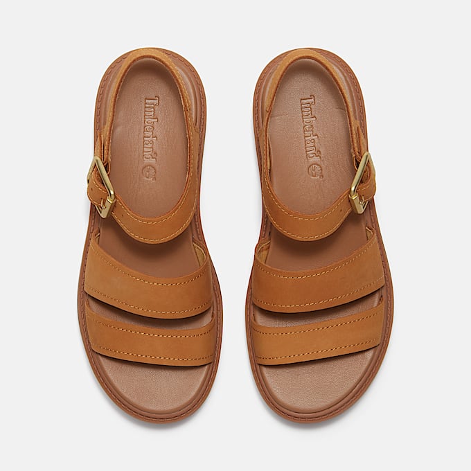 Sandlia Plataforma com Tira Traseira Stone Street para Mulher em amarelo TBL amarelo ALT2