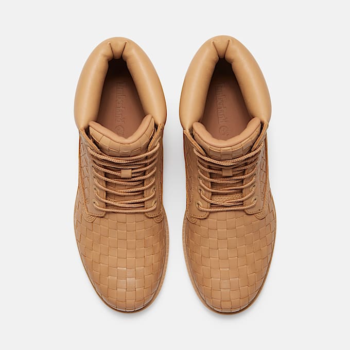 Stivale Timberland® Textured Premium 6-Inch da Uomo in beige