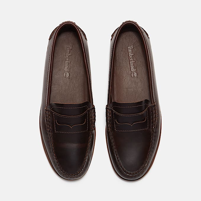 Timberland Classic Boat Loafer for Men in Dark Brown TBL Brown ALT2