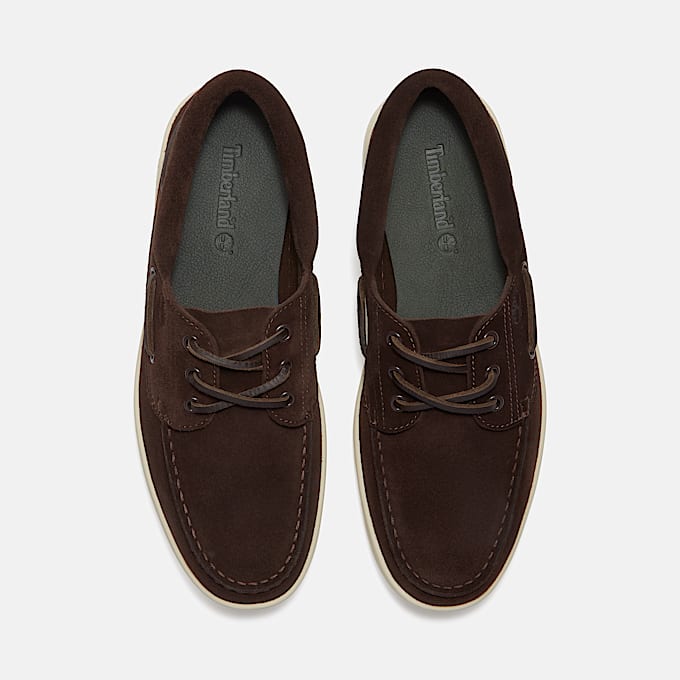 Timberland Portofino Pier Boat Shoe for Men in Dark Brown TBL Brown ALT2