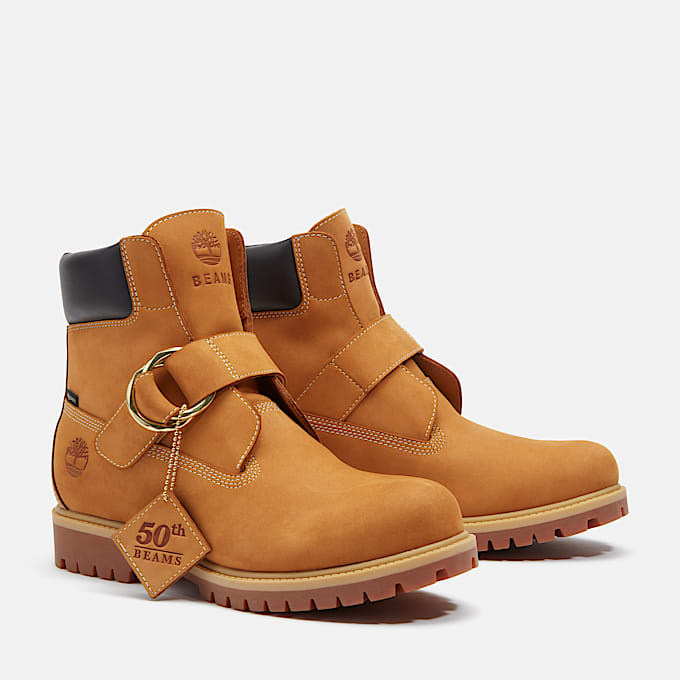 Timberland x BEAMS Buckle Boot mit GORETEXMembran fr Herren in GelbBraun TBL Braun ALT4