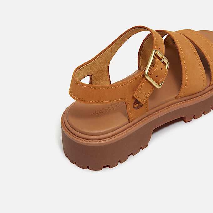 Sandlia Plataforma com Tira Traseira Stone Street para Mulher em amarelo TBL amarelo ALT7