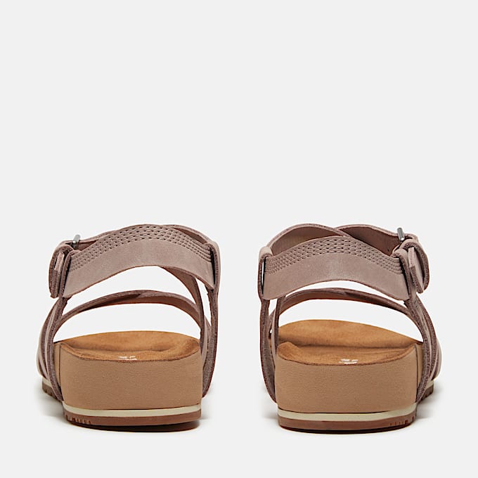 Malibu Waves Sandale mit Fersenriemen fr Damen in Hellviolett TBL Violett ALT5