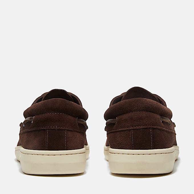 Timberland® Portofino Pier Boat Shoe for Men in Dark Brown