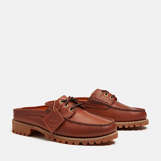 Pantoletten mit VibramLaufsohle fr Herren in Braun TBL Braun ALT4