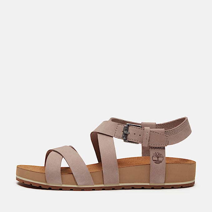 Malibu Waves Sandale mit Fersenriemen für Damen in Hellviolett