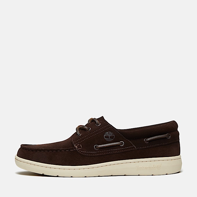 Timberland® Portofino Pier Boat Shoe for Men in Dark Brown