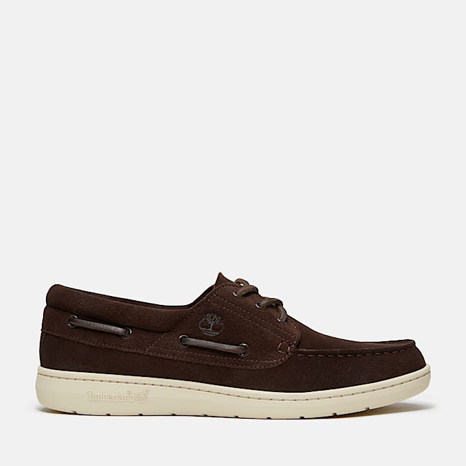 Timberland Portofino Pier Boat Shoe for Men in Dark Brown TBL Brown HERO