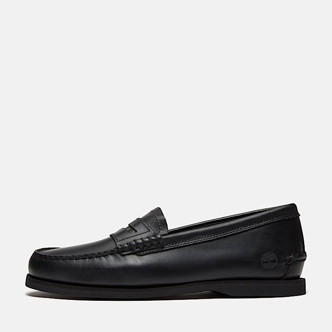 Timberland Classic Boat Loafer for Men in Black TBL Black ALT8