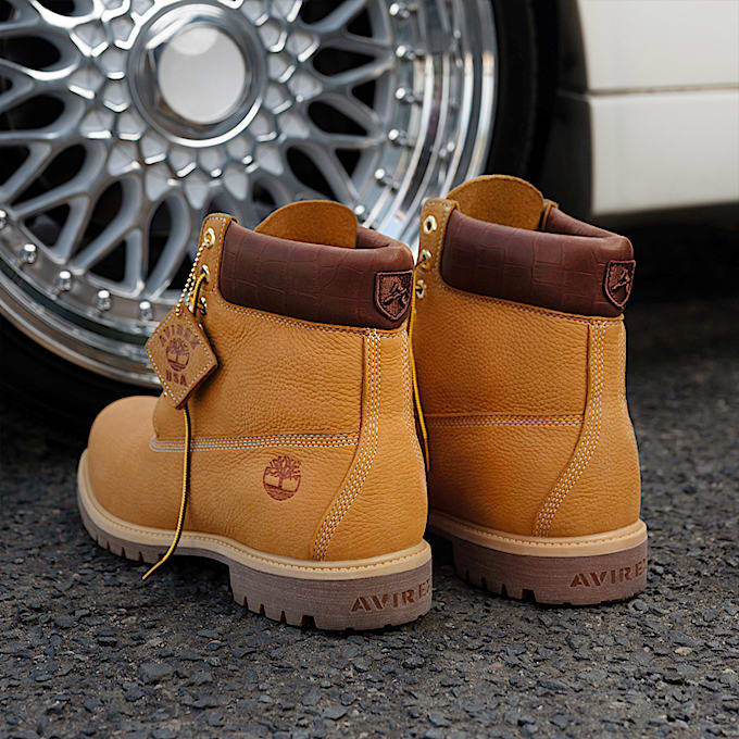 Timberland® x Avirex 6-Inch Premium Veterboot voor heren in geel