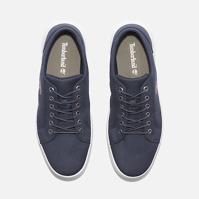 Seneca Bay Lage Vetersneaker voor heren in donkerblauw