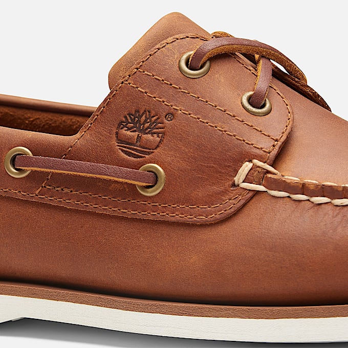 Classic 2Eye Boat Shoe for Men in Brown TBL Brown ALT7