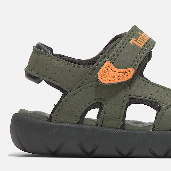 Perkins Row Backstrap Sandal for Toddler in Green