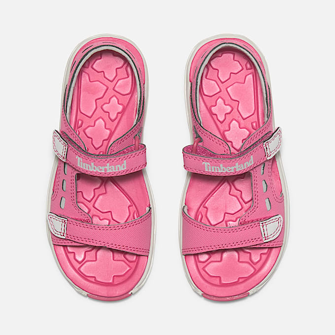 Moss Jump Sandale mit Fersenriemen fr Kleinkinder in Pink TBL Pink ALT2