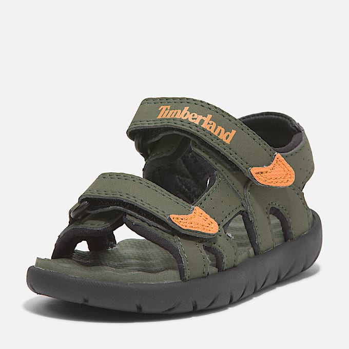 Perkins Row Backstrap Sandal for Toddler in Green