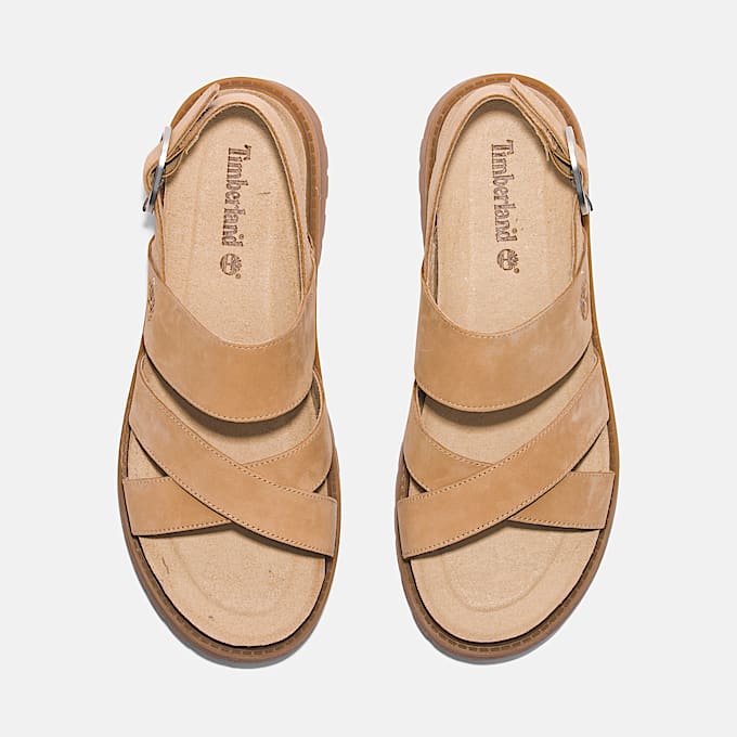 Clairemont Way Backstrap Sandal for Women in Beige TBL Beige ALT2