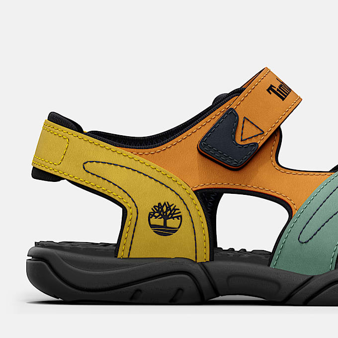 Adventure Seeker Sandale mit Fersenriemen für Kleinkinder in Orange