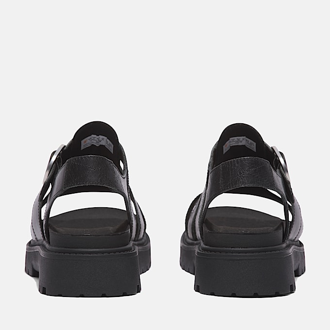 Sandalias Fisherman Clairemont Way para mujer en negro