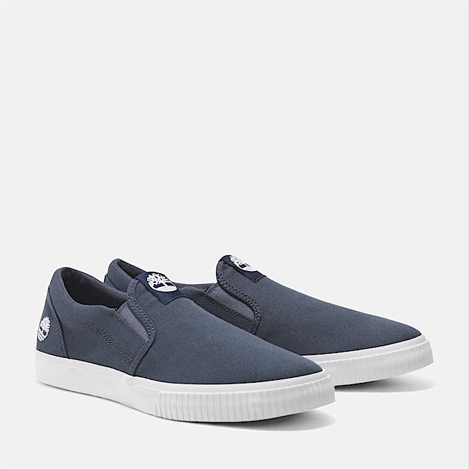 Zapatillas bajas sin cordones Mylo Bay para hombre en azul oscuro