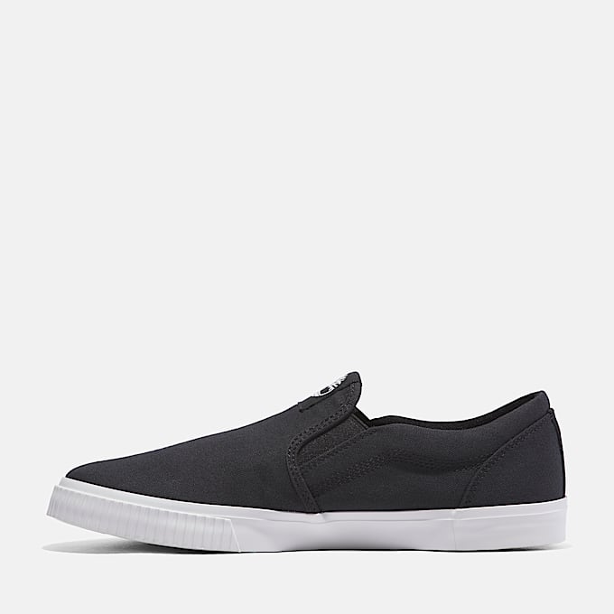 Zapatillas bajas sin cordones Mylo Bay para hombre en negro