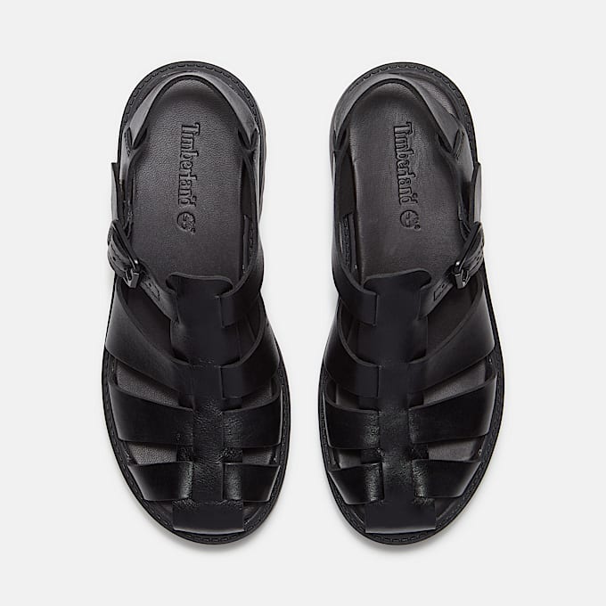 Stone Street FishermanSandale mit Plateausohle fr Damen in Schwarz TBL Schwarz ALT2