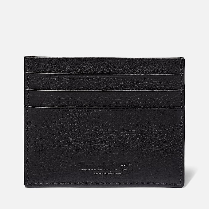 Kennebunk Leather Credit Card Holder for Men in Black