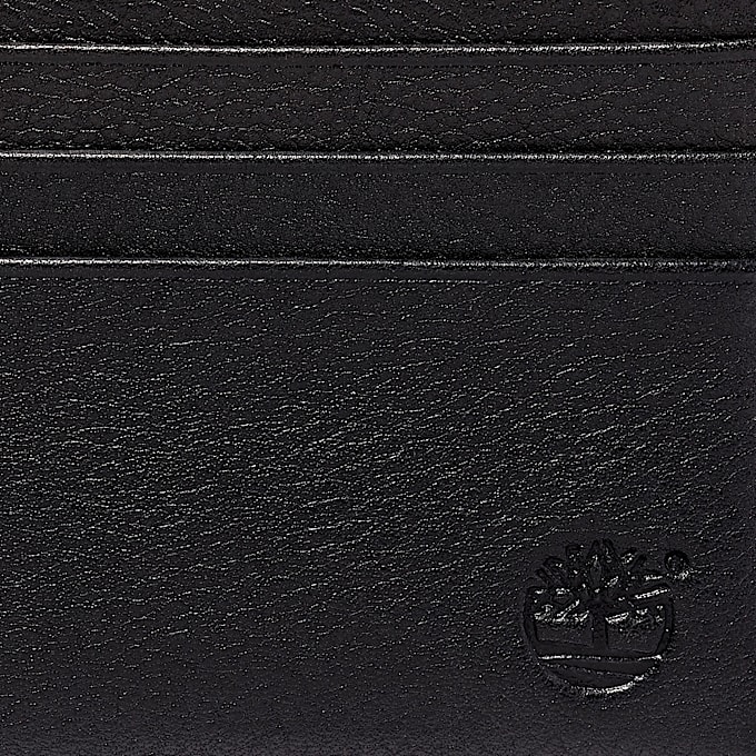 Kennebunk Leather Credit Card Holder for Men in Black