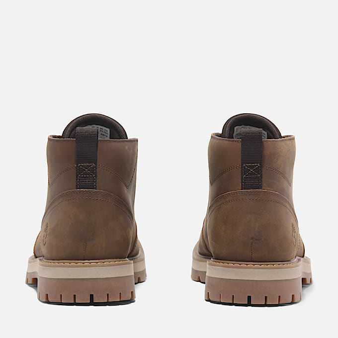 Britton Road Mid Waterproof Chukka Boot for Men in Brown