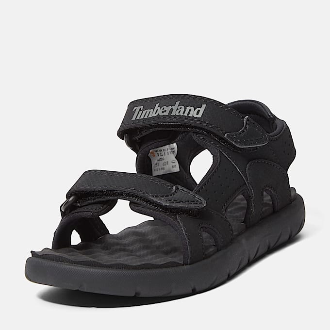 Perkins Row Backstrap Sandal for Junior in Black TBL Black ALT9