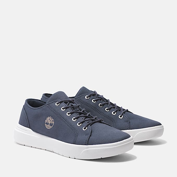 Seneca Bay Lage Vetersneaker voor heren in donkerblauw
