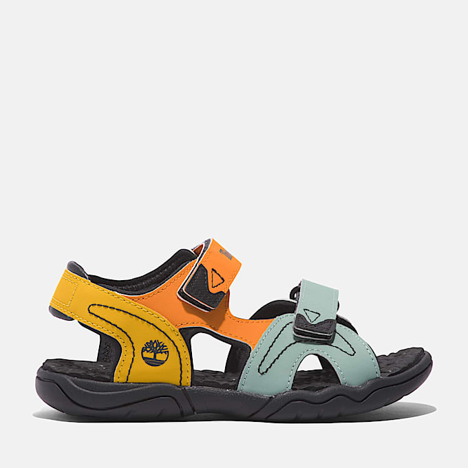 Adventure Seeker Backstrap Sandal for Youth in Orange TBL Orange HERO