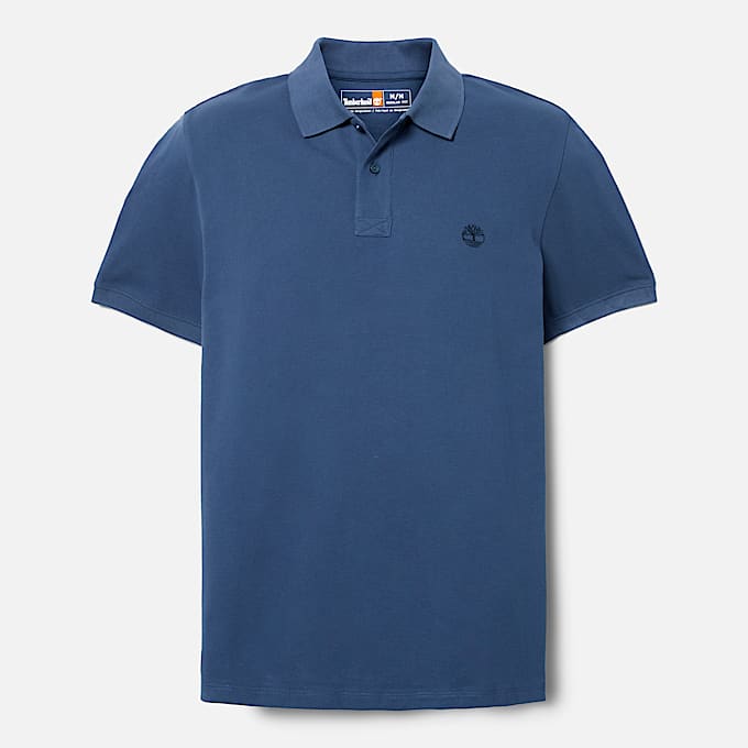 Oyster River KurzarmPolohemd fr Herren in Blau TBL Blau ALT10