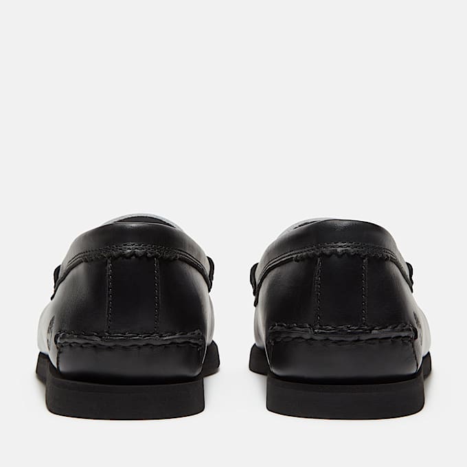 Timberland klassischer Bootsloafer fr Herren in SchwarzWei TBL Schwarz ALT5