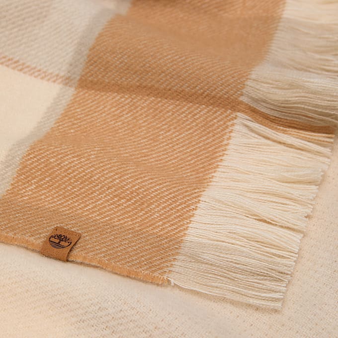 Reversible Blanket Scarf i beige TBL Beige ALT1