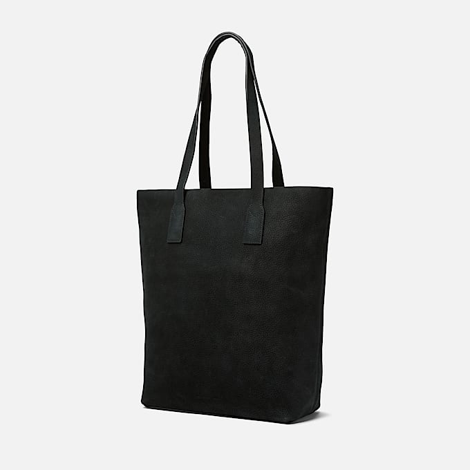 Soft Leather Tote Bag for Women in Black TBL Black ALT2