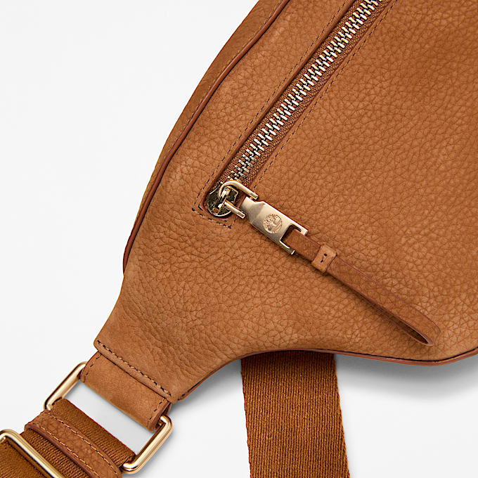 Umhngetasche aus weichem Leder in Braun TBL Braun ALT3