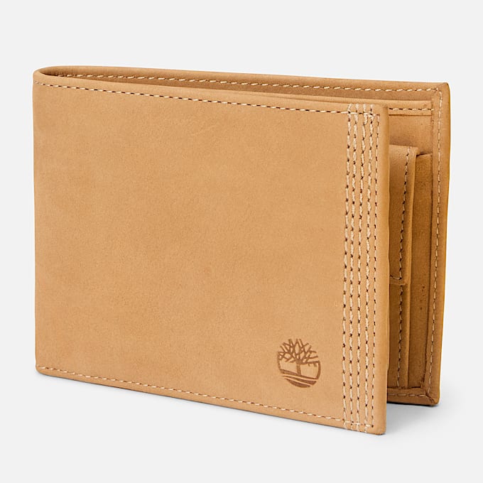 Grand portefeuille  trois volets avec portemonnaie New Rain 20 en jaune TBL jaune HERO