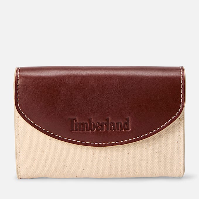 Crafted Heritage Brieftasche mit Klappe in Beige TBL Beige HERO