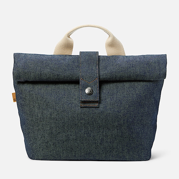 Denim LunchTasche in Dunkelblau TBL Blau HERO