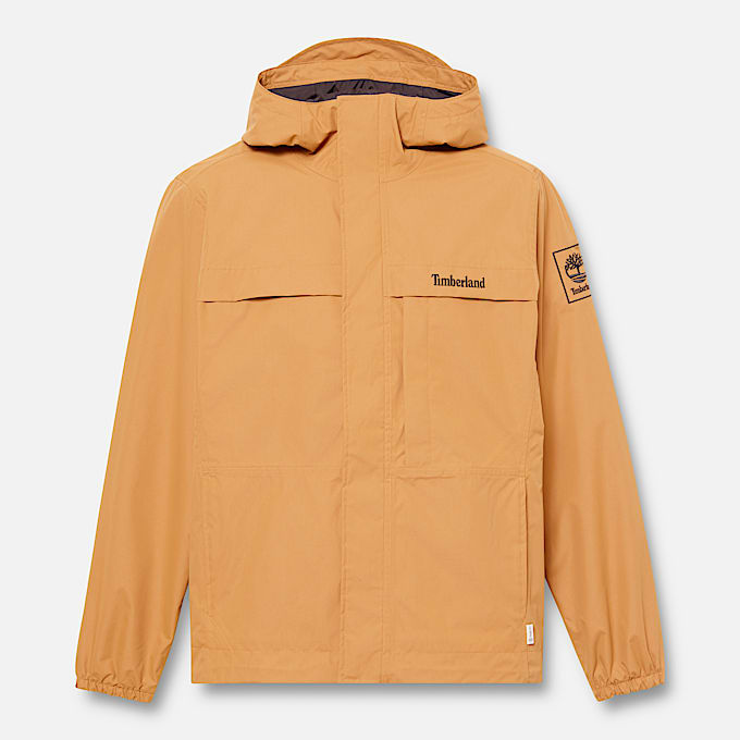 Benton Waterproof Shell Jacket for Men in Yellow - 1