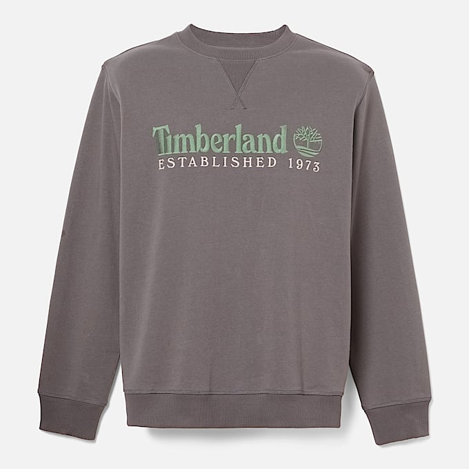 Established 1973 Crewneck Sweatshirt for Men in Black TBL Black HERO