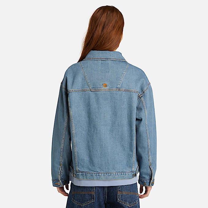 Archive Denim Jacket for Women in Light Blue TBL Blue ALT8